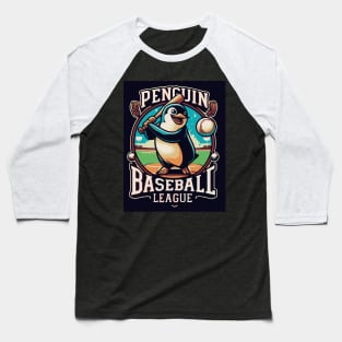 Penguin Baseball Tribute - Penguin Baseball League Baseball T-Shirt